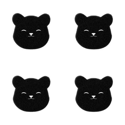 9PCS Pet Hair Remover Bear Shape Laundry Ball Washing Machine Lint Catcher Reusable Clothes Sofa Cat Dog Hair Cleaning Sponge
