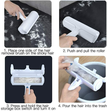 REUSABLE LINT ROLLER REMOVER PET CAT DOG ANIMAL FUR HAIR, ECO FRIENDLY